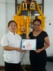 Penny Thai Origin Massage, Traditional Thai Massage Certification at Wat Po Thai Traditional Medical and Massage School